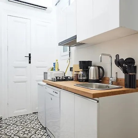 公寓 Charming 2br Ac In Center - Santur D1 *